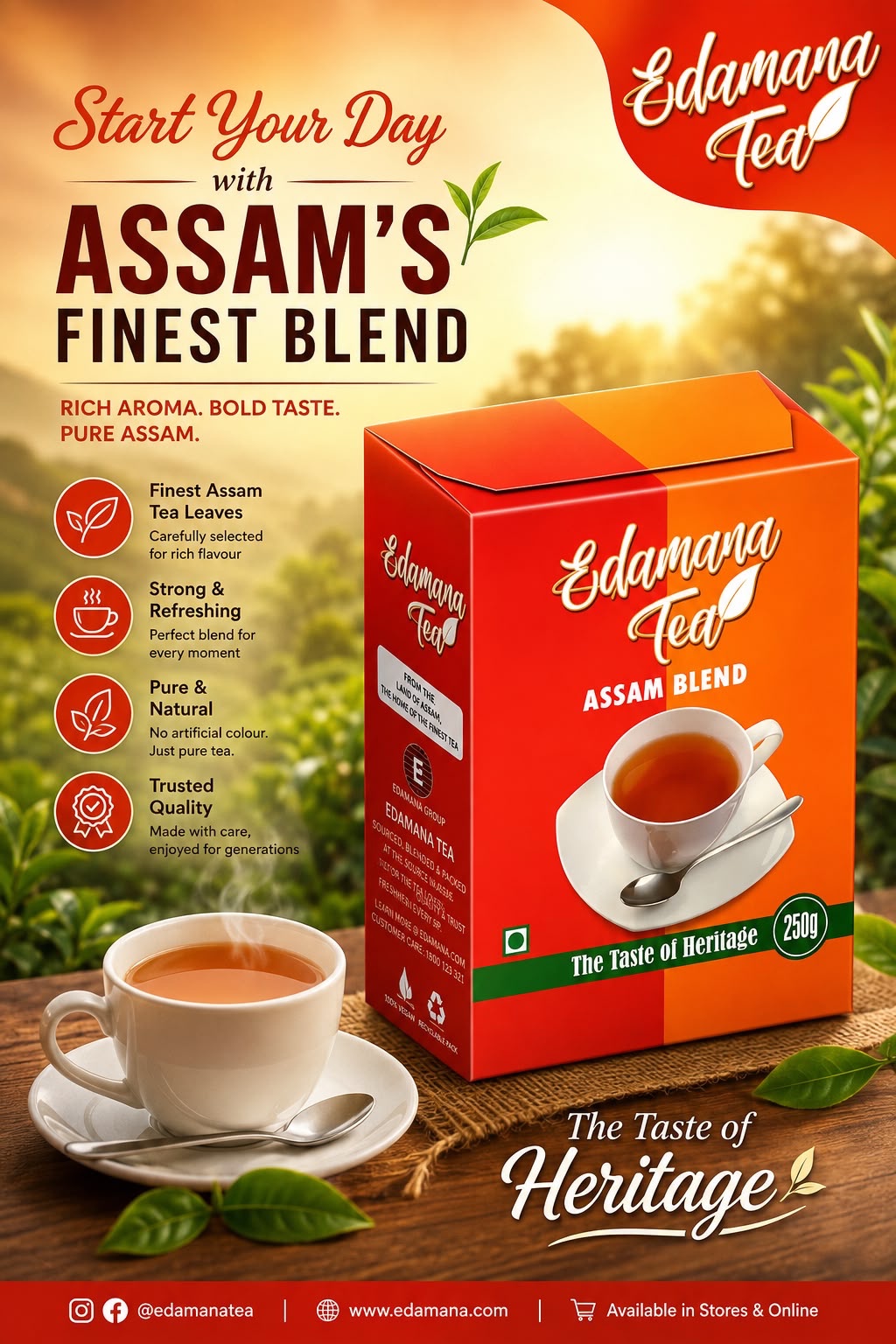 Assam Blend Special Tea 250 gm - Image 2