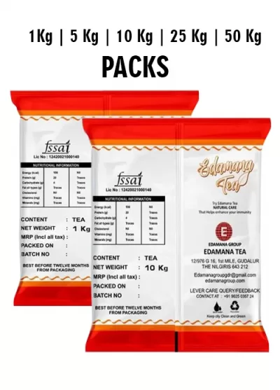 Edamana  2kg Tea Pack (500g 4piece) - Image 2