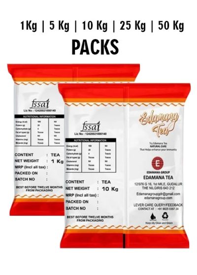 Edamana tea package 1 kg (250g 4piece) - Image 2
